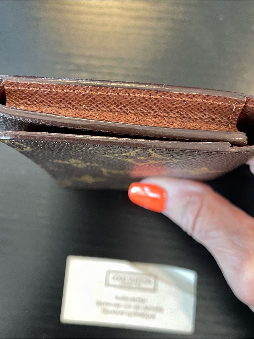 ‼️LOUIS VUITTON‼️ GENUINE‼️Monogram Card Holder - Picture 7 of 7